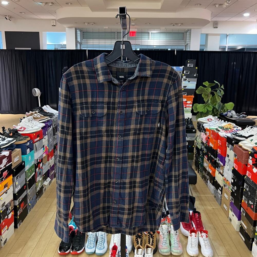 Vans Multicolor Flannel Shirt Sz XS